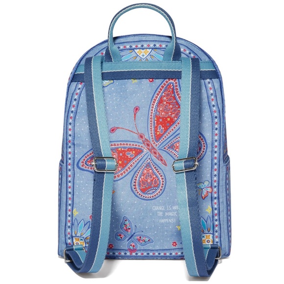 Brighton Women’s Bandana Love Backpack OS NWT main image 8